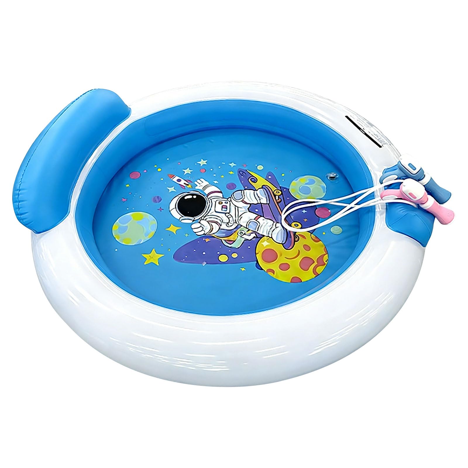 Large Swimming Pool Reinforced PVC Perfect Sunny Weather Enjoyment Pool Outdoor Garden Reinforced Play Easy Thick Weather PVC Large Premium Fun Inflation Water Perfect Enjoyment Use for Build Fast