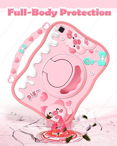 Vista 102 de Funda para iPad Air de 11 pulgadas M2 2024/M3 2025/Air 5ª/4ª generación, Pro 11 pulgadas, funda de silicona con soporte para iPad Air 10.9/Air5/Air4