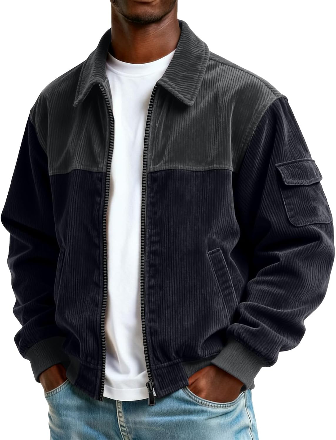 Winter Jacket Men 2025 Thermal Sweatshirt Long Sleeve Big and Tall Warm Lightweight Mens Fashion Cloth