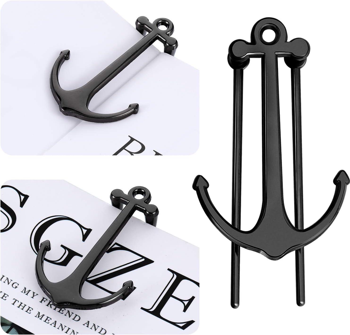 2 Pieces Bookmarks Creative Anchor Bookmark Metal Page Holder for Reading Students Teachers Graduation Gifts Office Supplies 2 Pieces Bookmarks Creative Anchor Bookmark Metal Page Holder for Reading Students Teachers Graduation Gifts Office Supplies