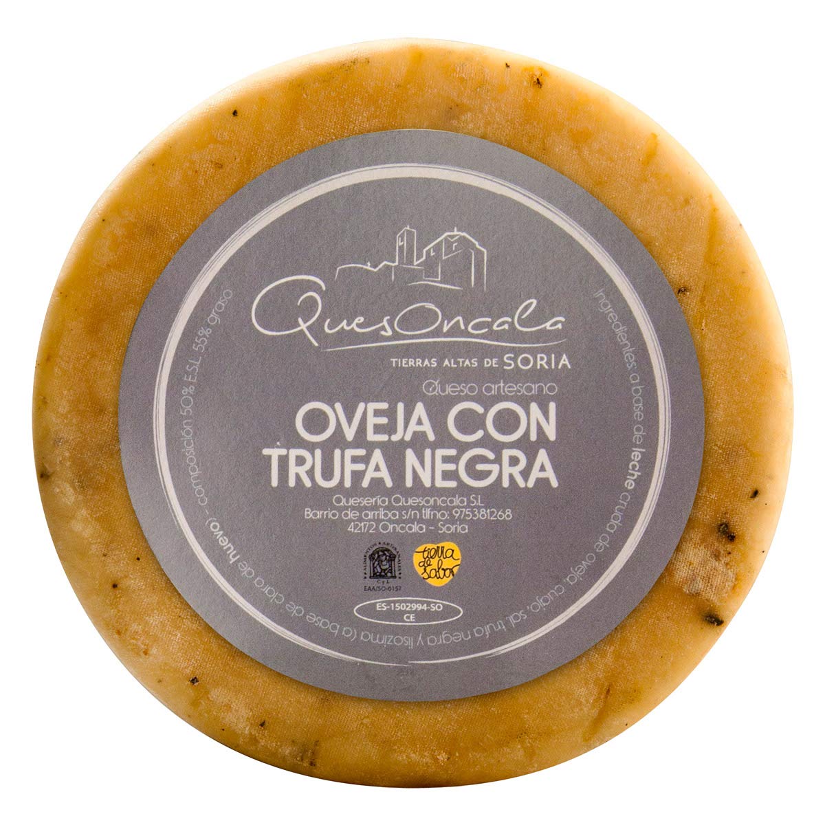Queso de Oveja con Trufa Negra - QuesOncala (550 g)