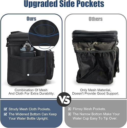 Miniatura 3 de Lonchera aislada para hombres y mujeres bolsa de almuerzo reutilizable para el trabajo, oficina, viaje, picnic, playa, a prueba de fugas,