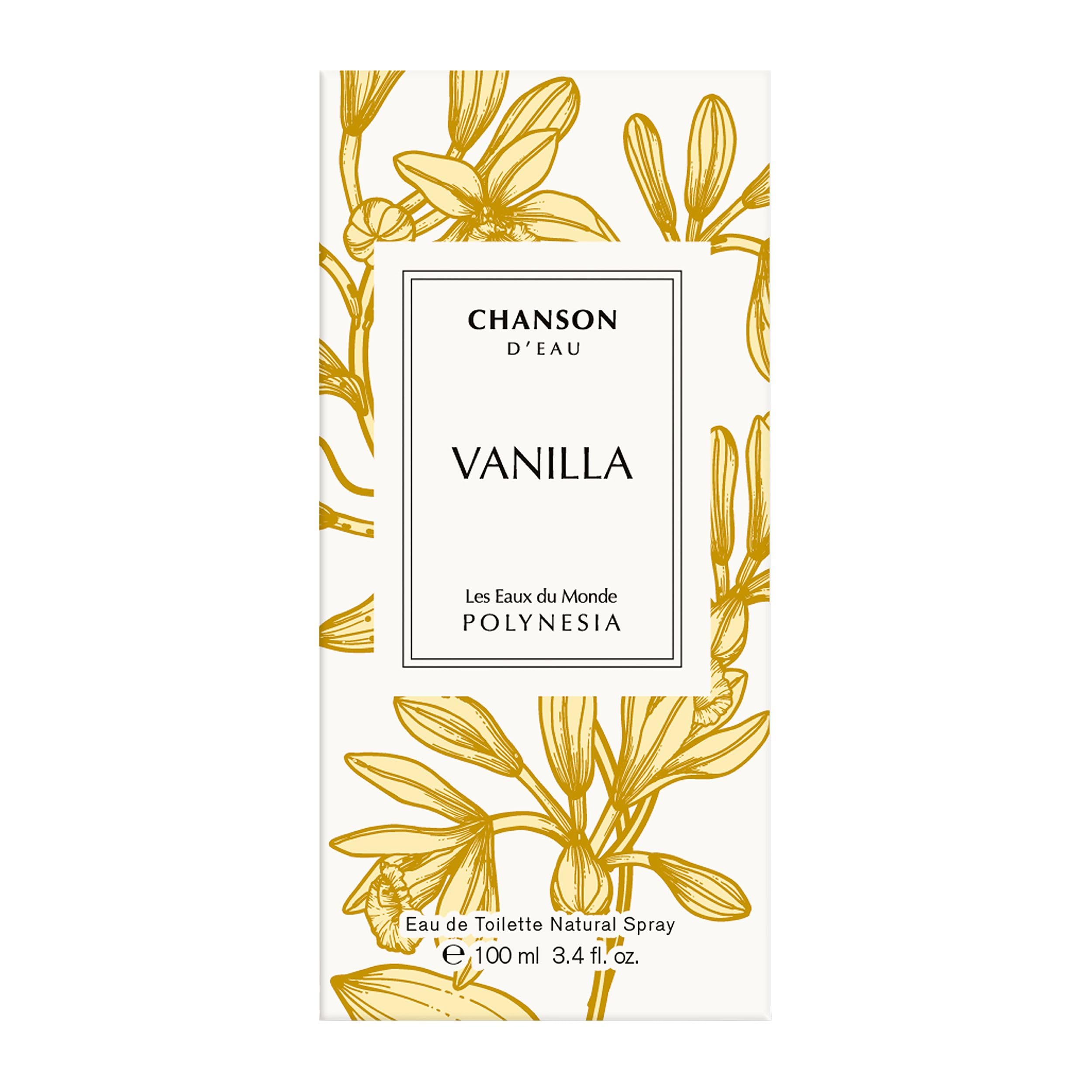 Chanson d’Eau Vanilla woda toaletowa dla kobiet o słodkim waniliowym zapachu, 100 ml
