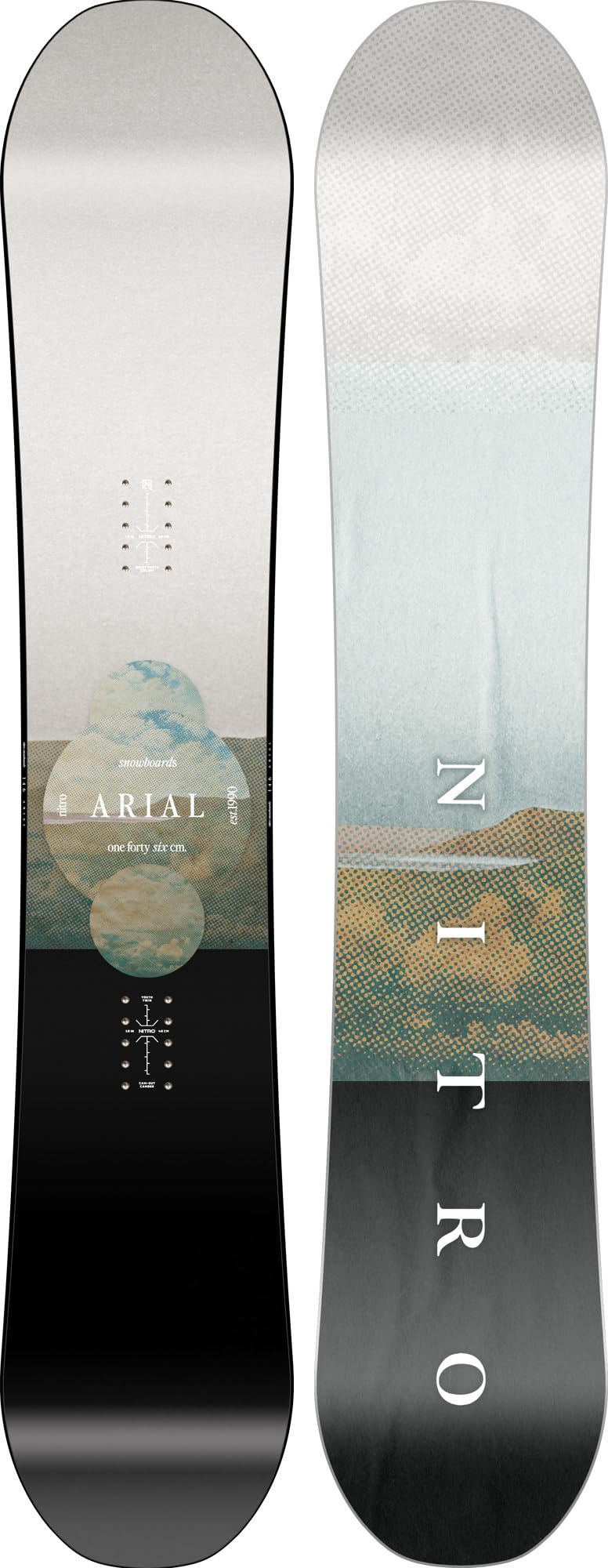 Nitro Arial Youth Snowboard, 146cm