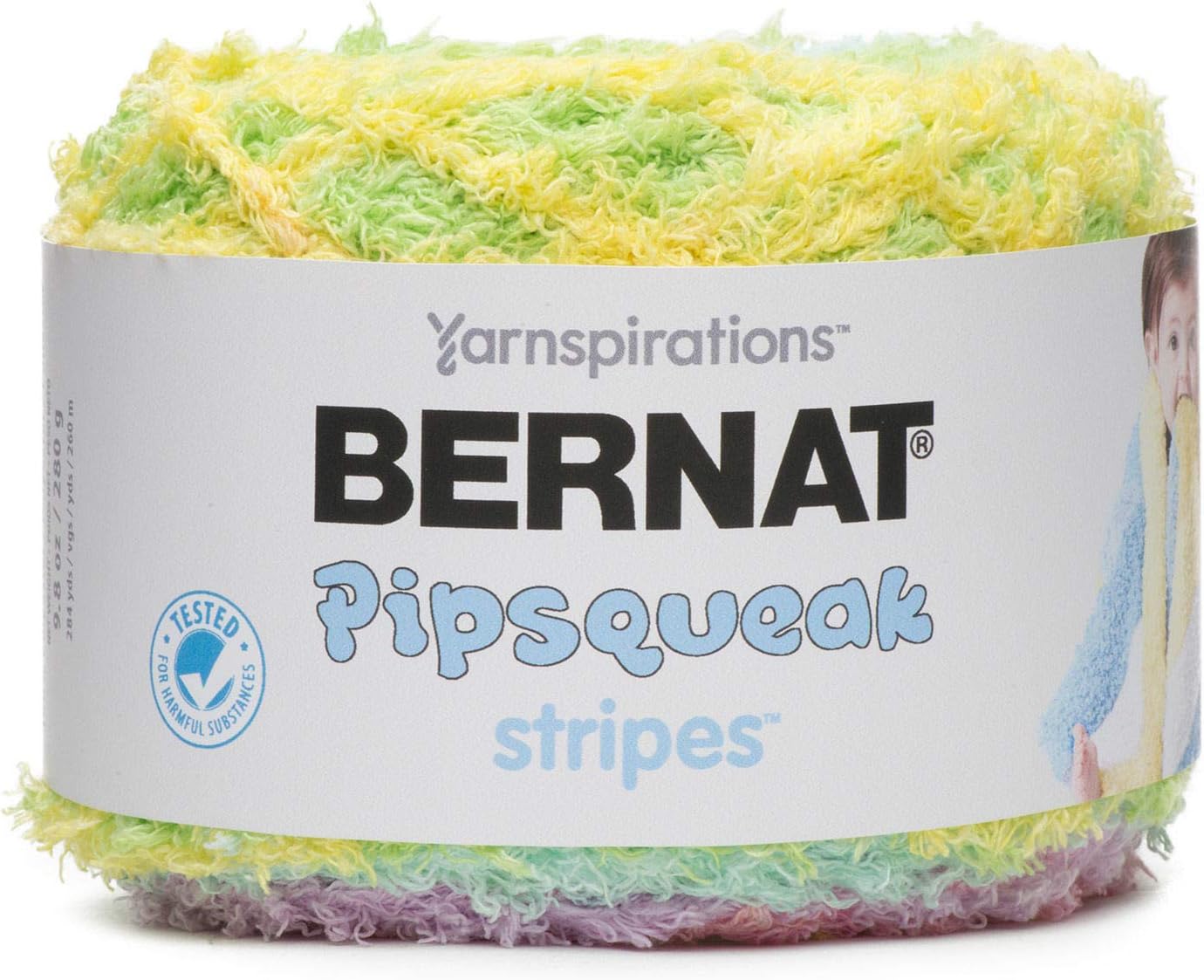 Bernat Pipsqueak Stripes Yarn, Birdsong