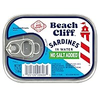 Vista 25 de Beach Cliff Wild Caught Sardines in Louisiana Hot Sauce, lata de 3.75 onzas (paquete de 12) – 0.49 oz de proteína por porción, sin gluten, apto