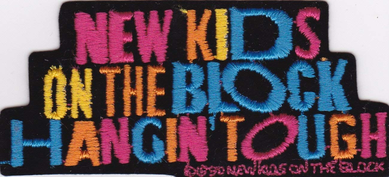 Patch NKOTB Hangin' Tough 1990 pour Customiser une Veste