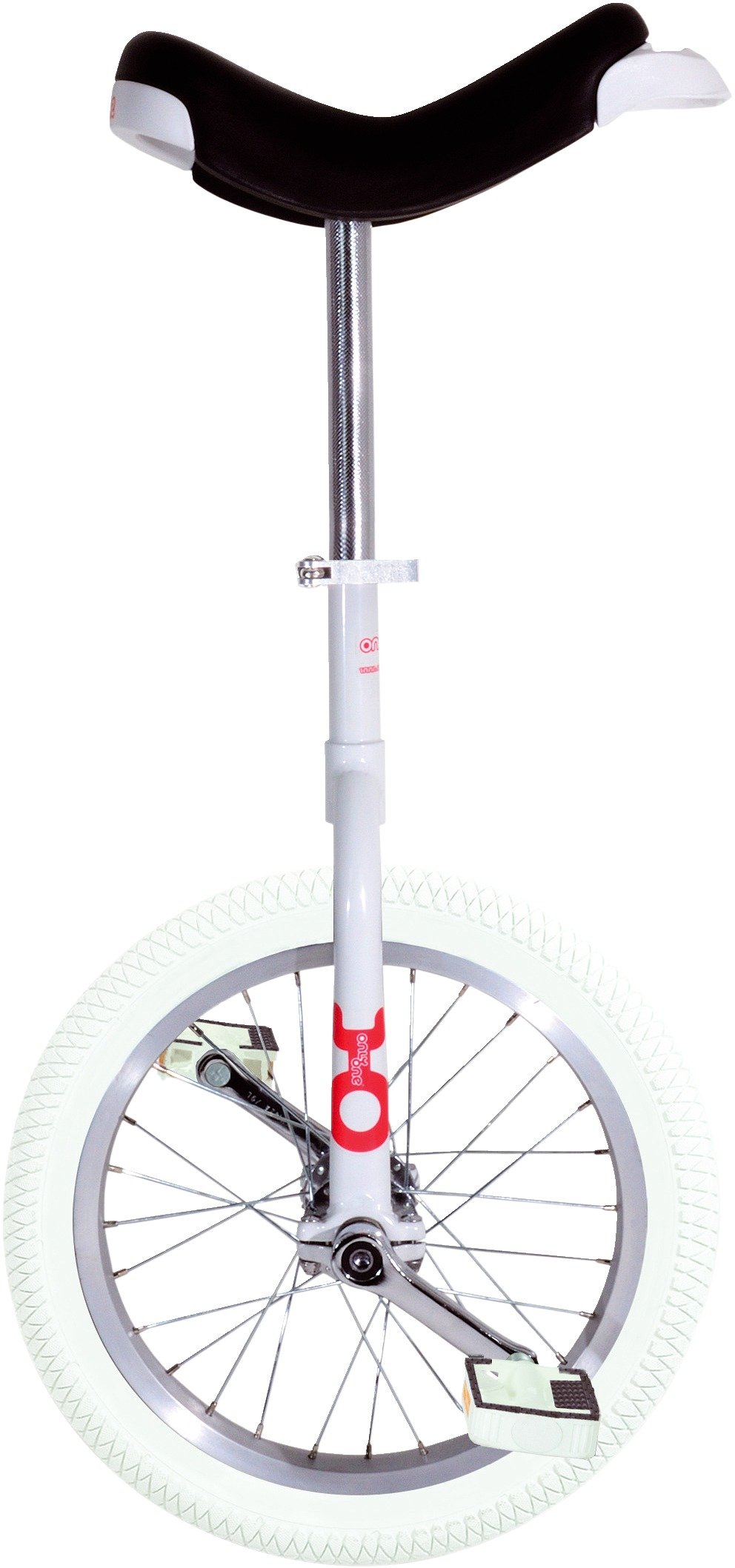 OnlyOne® Einrad "Indoor" 16’’ (ø ca. 41 cm), Rahmen Weiß