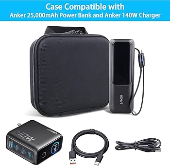 Anker Power Bank 25000mAh, 165W ケース付 Amazon.co.jp: （ケースのみ）Anker Power Bank(25000mAh, 165W