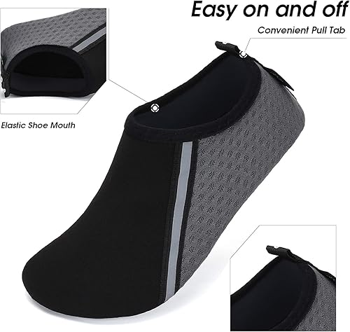Miniatura 5 de Zapatos acuáticos para hombre y mujer, de secado rápido, para playa, piscina, natación, buceo, surf, deportes acuáticos, caminar, yoga