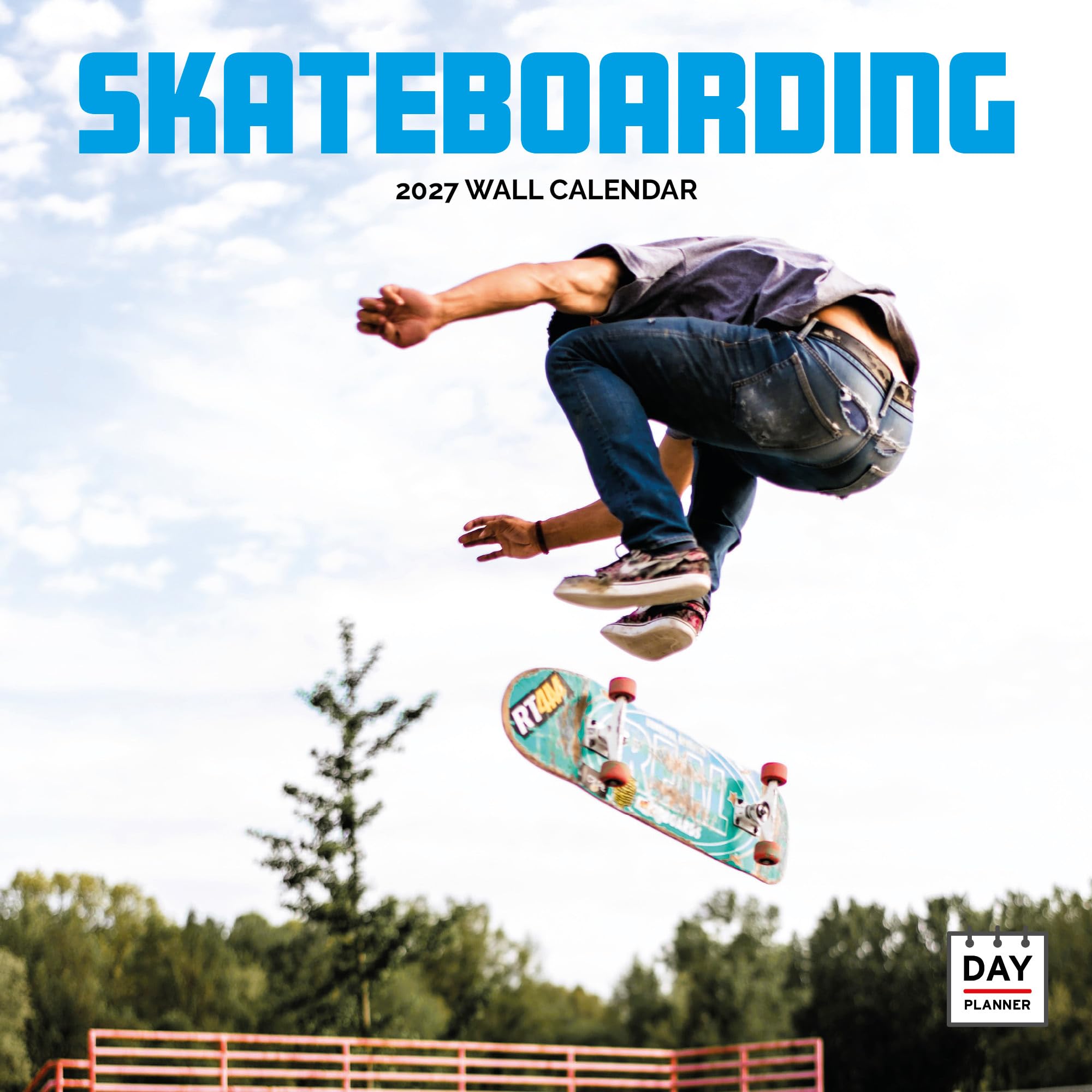 Dayplanner Publishing Skateboarding Calendar 2027, Large