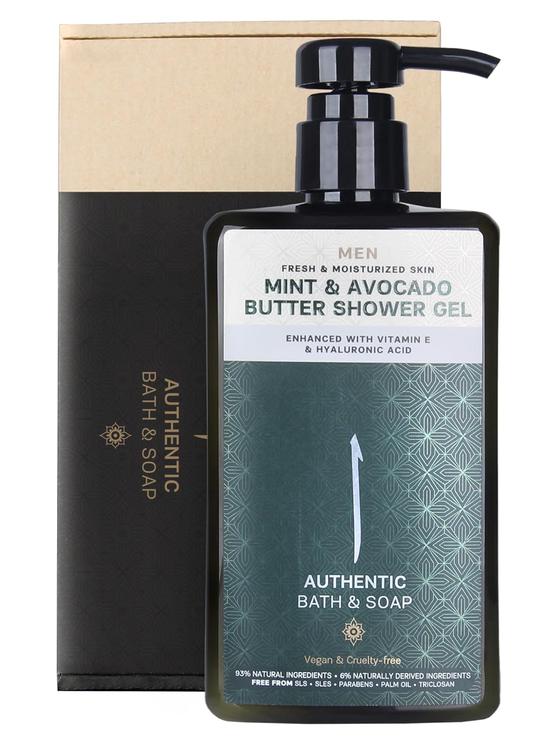 Amazon.com: AUTHENTIC BATH & SOAP Gel de ducha natural de mantequilla ...