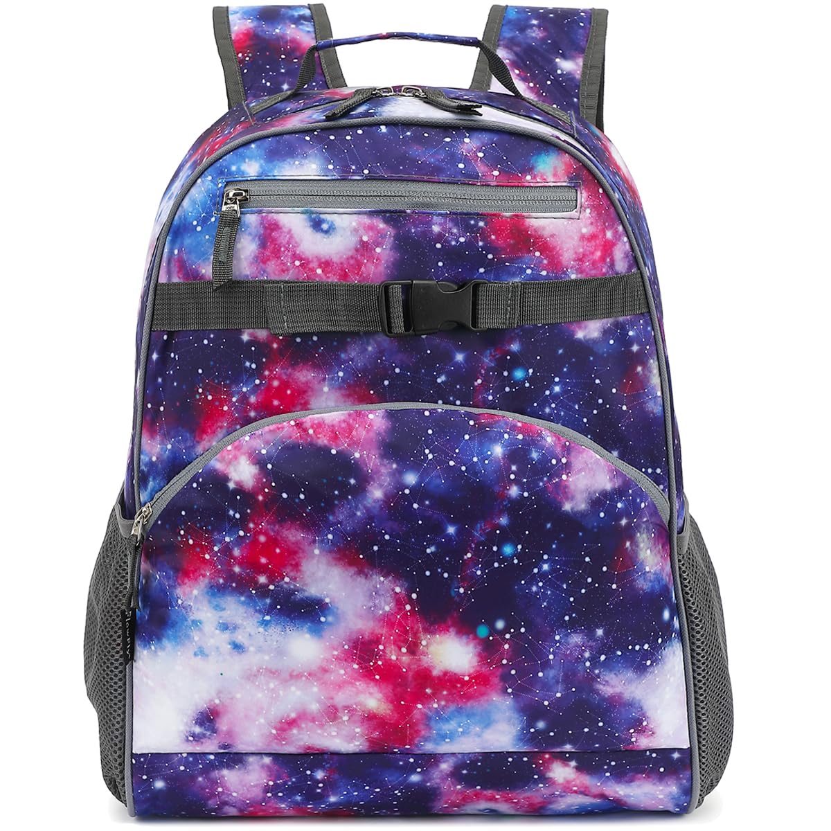 FlowFly Kids Backpack for Toddler Boys Girls, Simple Lightweight Bookbag for Daycare Kindergarten Elementary School Travel, Small Modern Bag (Large),