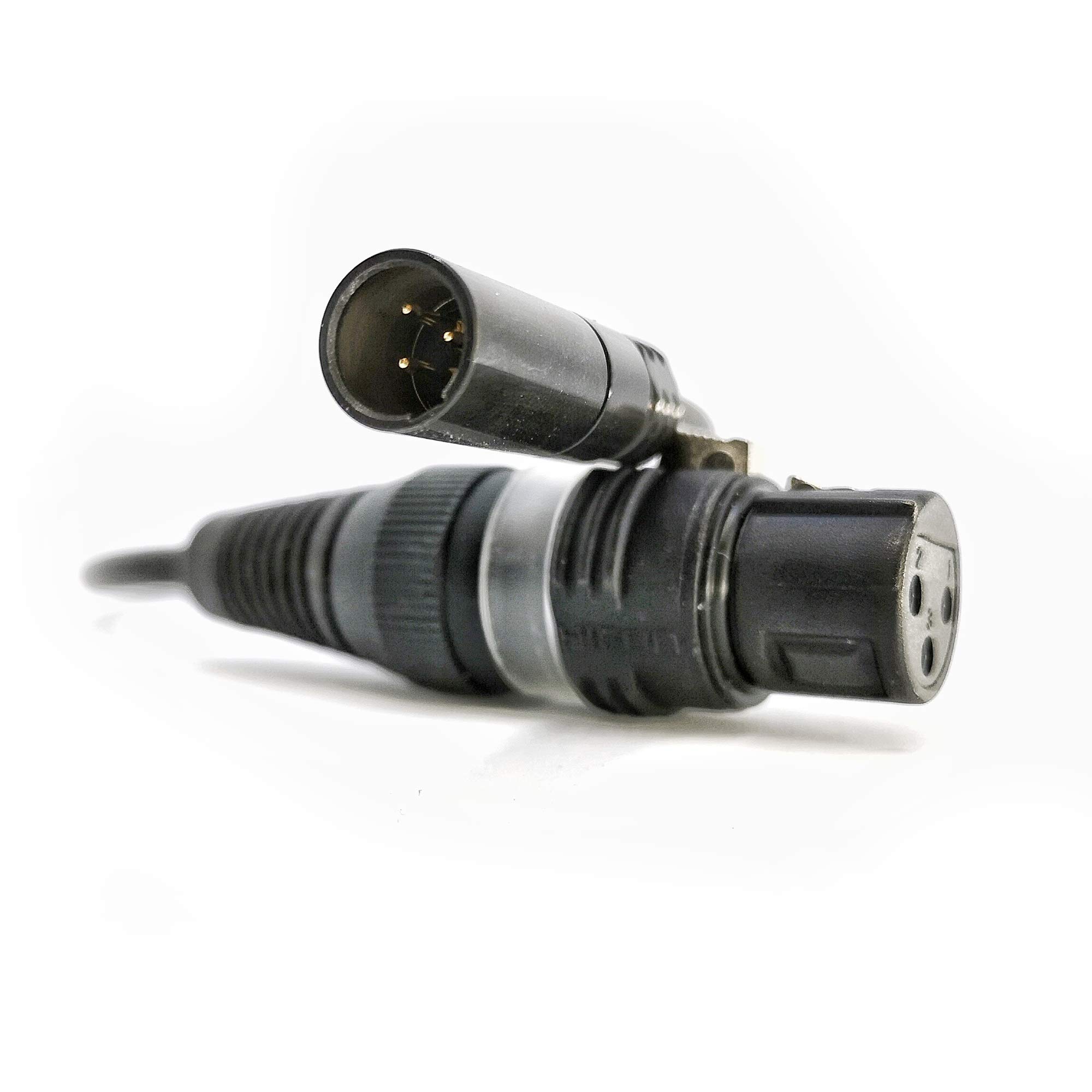 5 m Mini XLR 3 polos macho a XLR hembra para Blackmagic 6K 4K Pro BMPCC cable de micrófono de audio - SC-AK-mXLR-XLR-0500-16,4ft