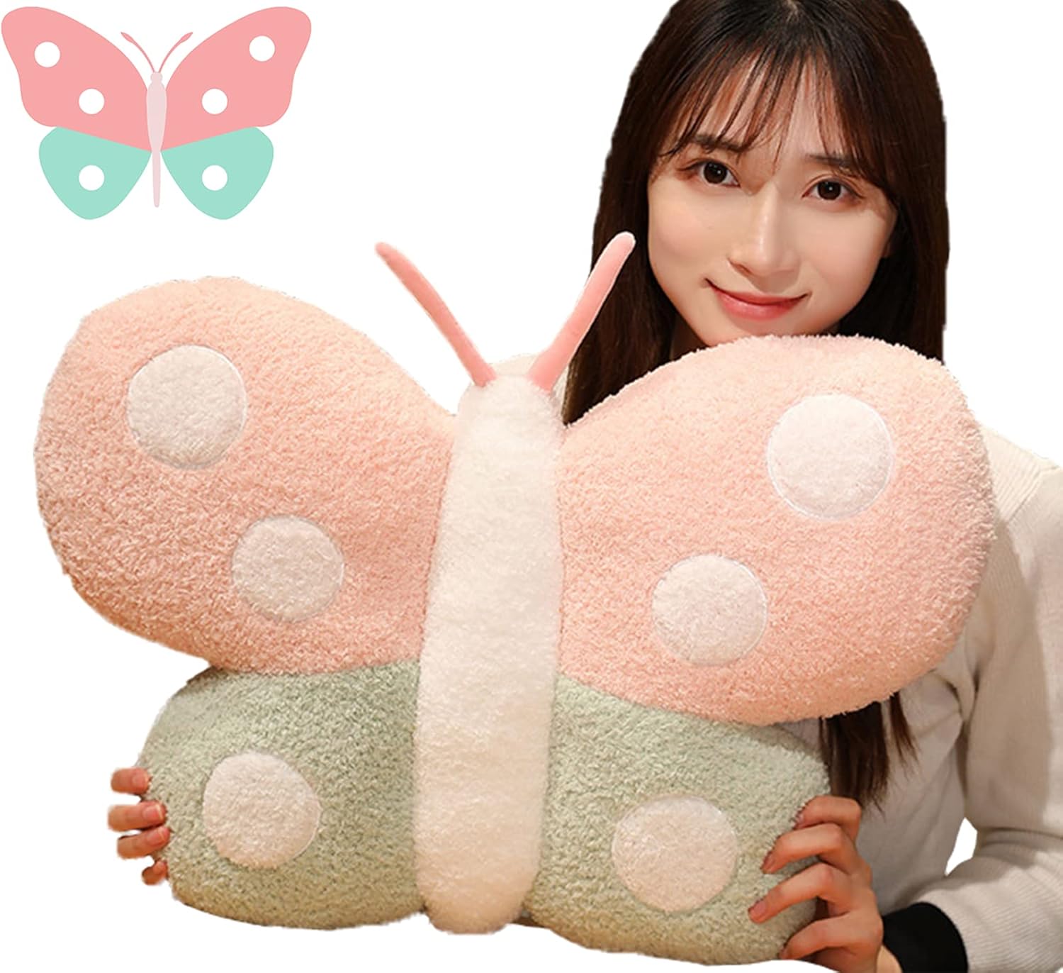 TONGSONG Cute Pillow Plush Butterfly Stuffed Animal Stuff