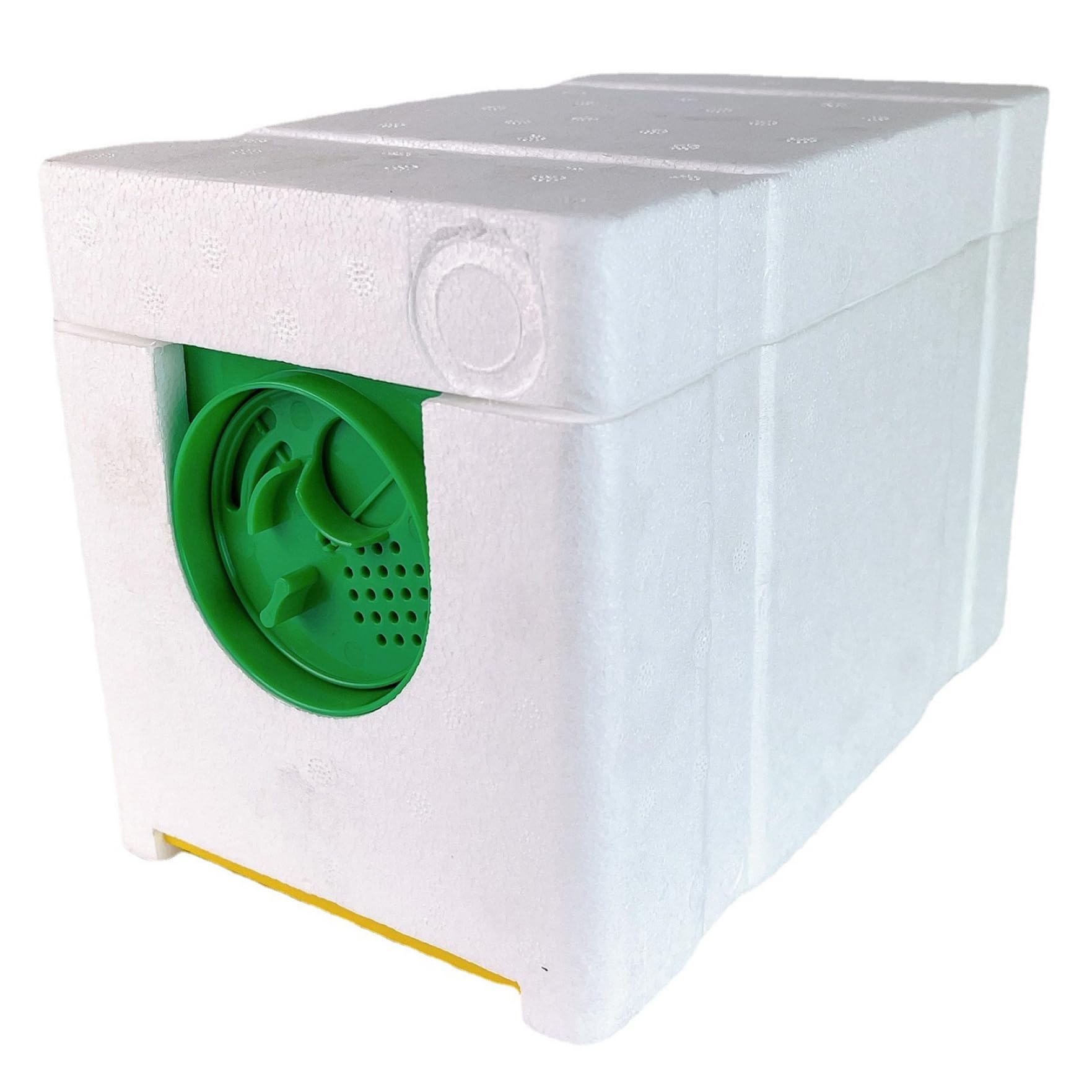 Caja de colmena de abejas de 4 cuadros con sistema de hidratación integrado