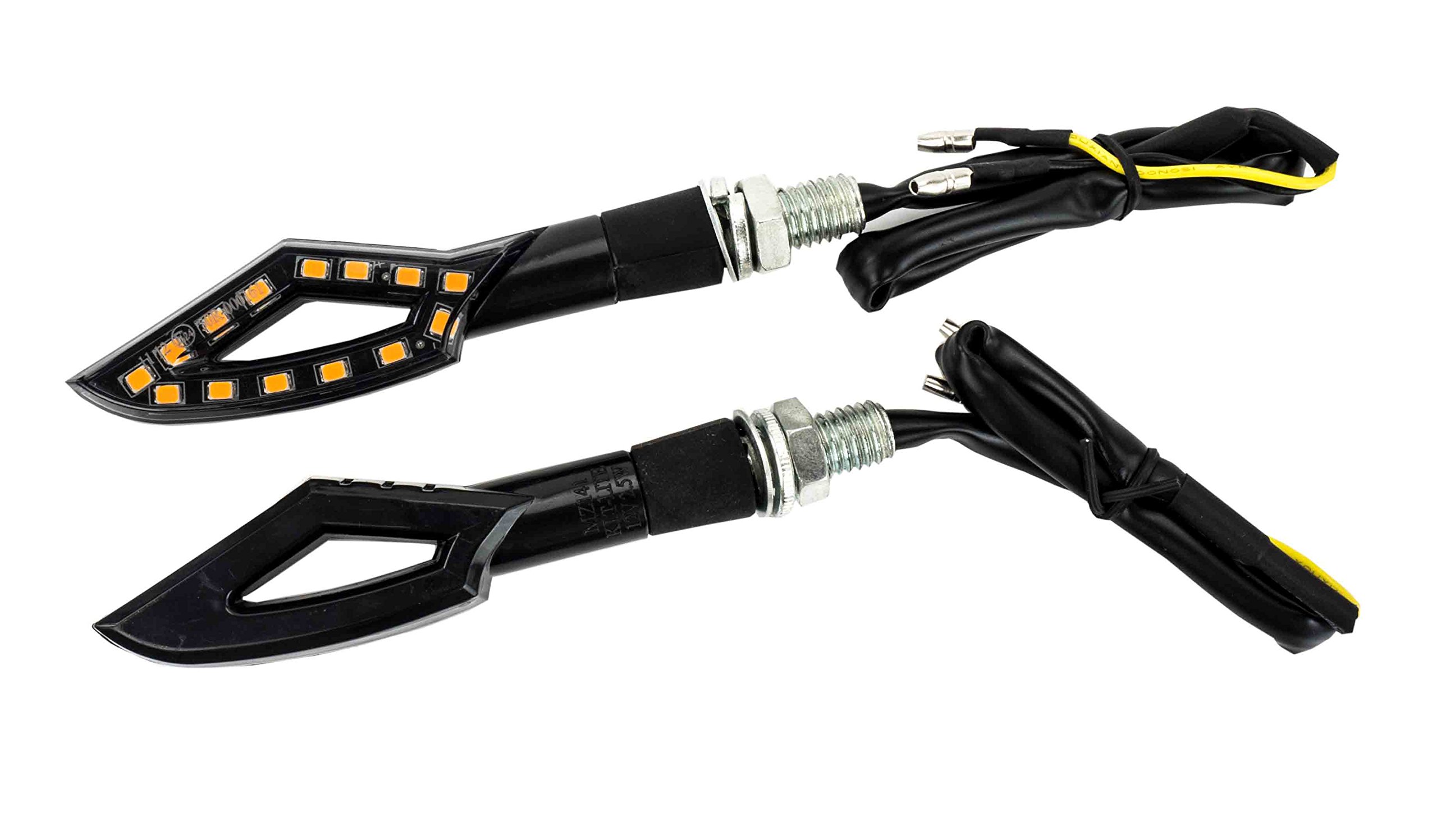 4PC 24LED BLINKER Motorrad E Geprüft Mit Lauflicht Universelle