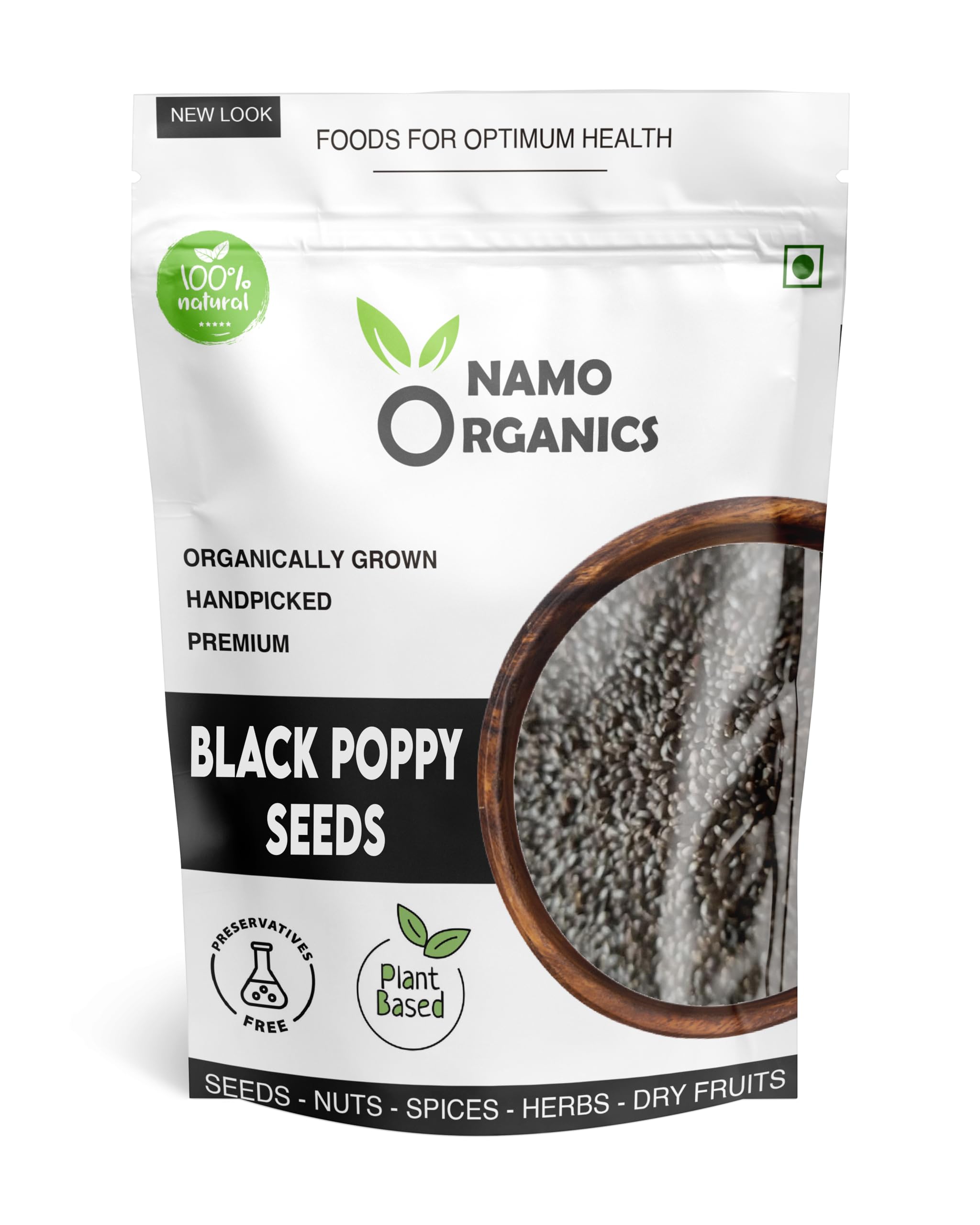 Namo Organics - Original Poppy Seeds (Black) - 200g - 100% Natural Khus khus for Cooking & Baking (B0DF8Y9R5B) Amazon Price History, Amazon Price Tracker