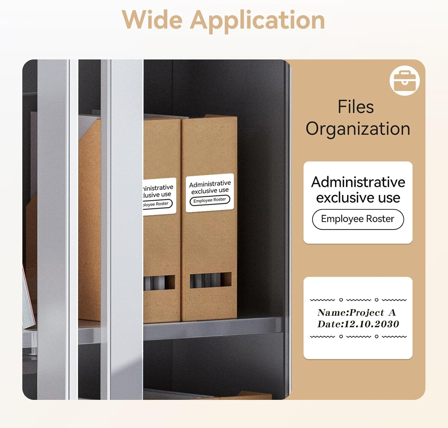 NIIMBOT M2 Thermal Transfer Labels 1.96" x 1.18" (50x30mm), Only for M2 Label Maker, PET Material, Waterproof and High-Temperature Resistance, Long Storage Time, White Label Tape - Image 7