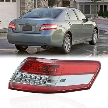 Rear Tail Light Brake Lamp Passenger Right Side Compatible with 2010-2011 Toyota Camry 8155006340 TO2805106