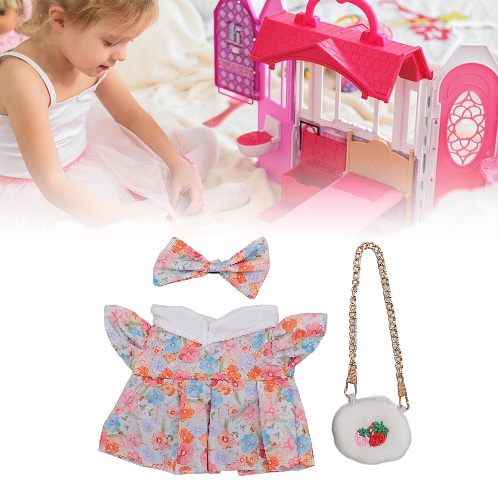 Plüsch Puppenkleidung - Abnehmbares Gemüse-Kostüm Für Stofftiere