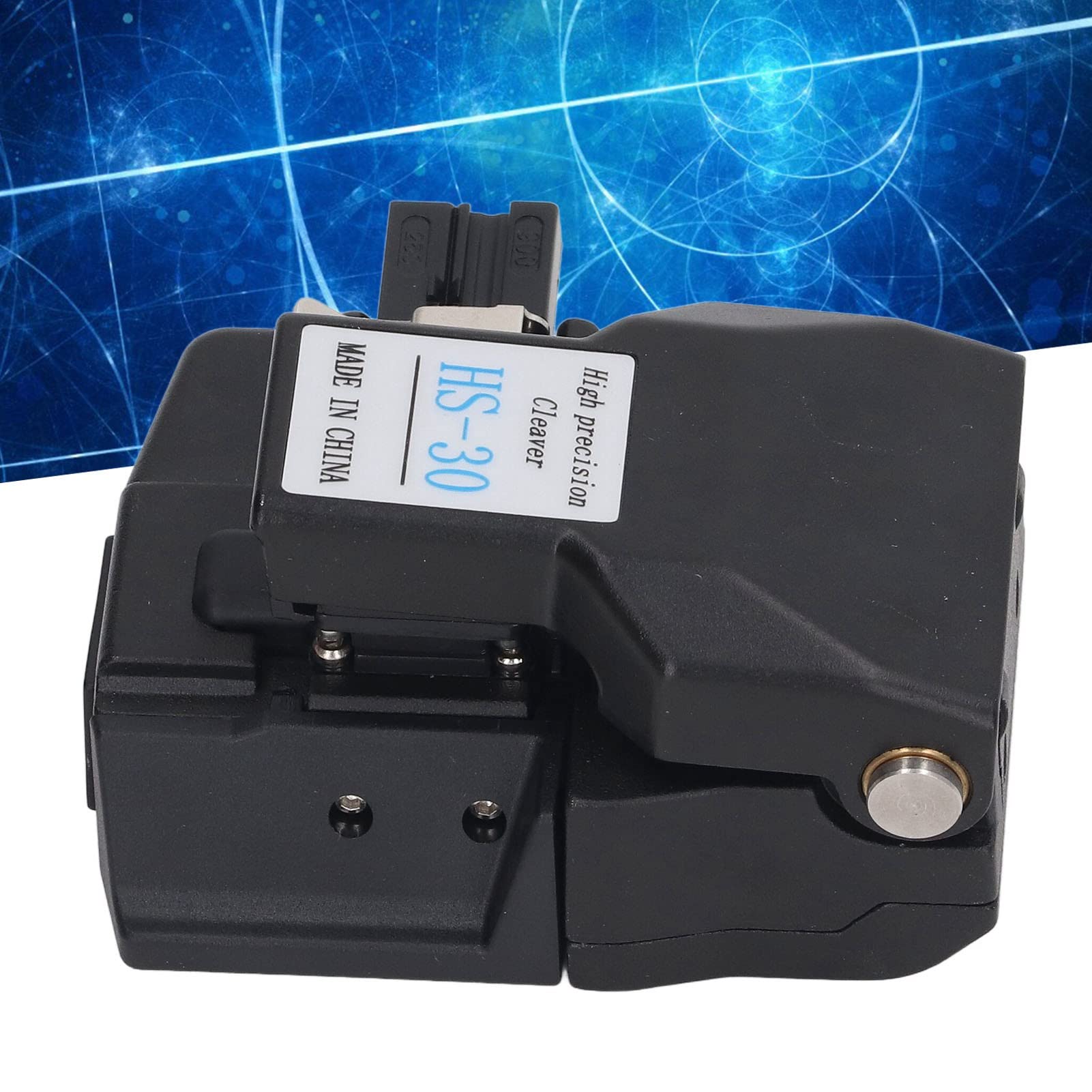 KIMISS Herramienta Cortadora de Fibra óptica de Alta Precisión con Hoja de 16 Lados Accesorio 3 en 1 Riel Deslizante de Acero Inoxidable Cuchilla de Fibra óptica de Aleación de Aluminio con