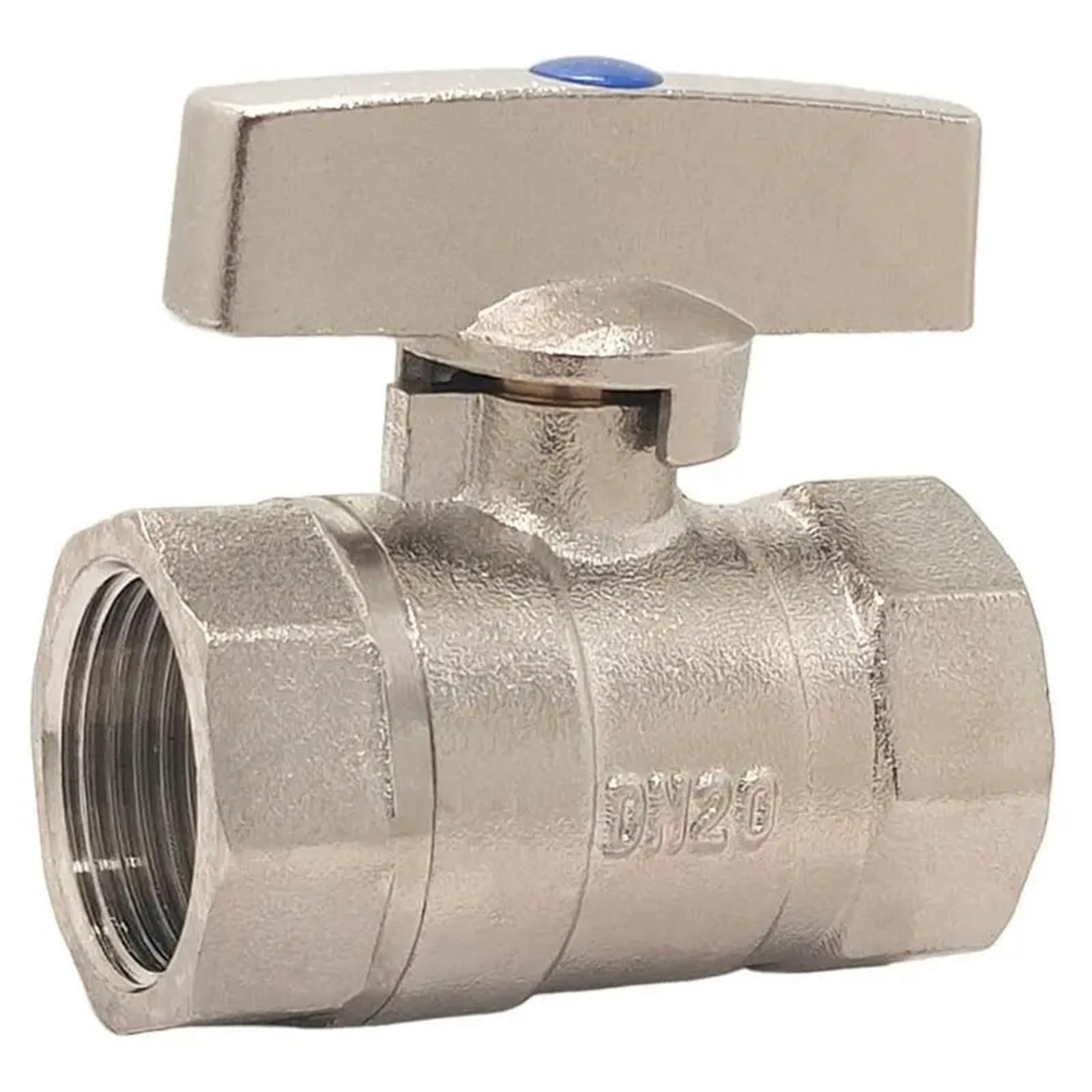Vanne à boisseau sphérique pneumatique anti fuite laiton 1/2