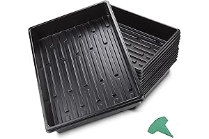 Premium Plastic GROWNEER Growing Trays: A Haven for Seedling Success