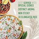 India Gate Basmati Rice Dubar | Premium Long Grain Aged Basmati Rice | World's No. 1 Basmati Rice | 1kg pouch gallery image