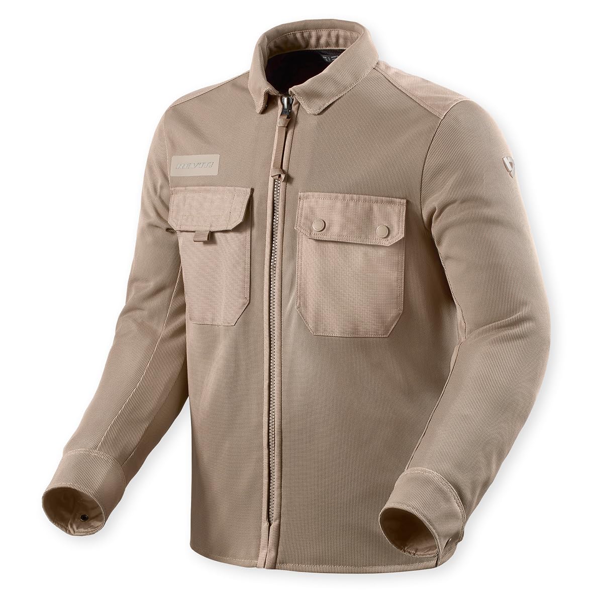 REV'IT! Revit Tracer Air 3 Camicia da moto, sabbia, 3XL
