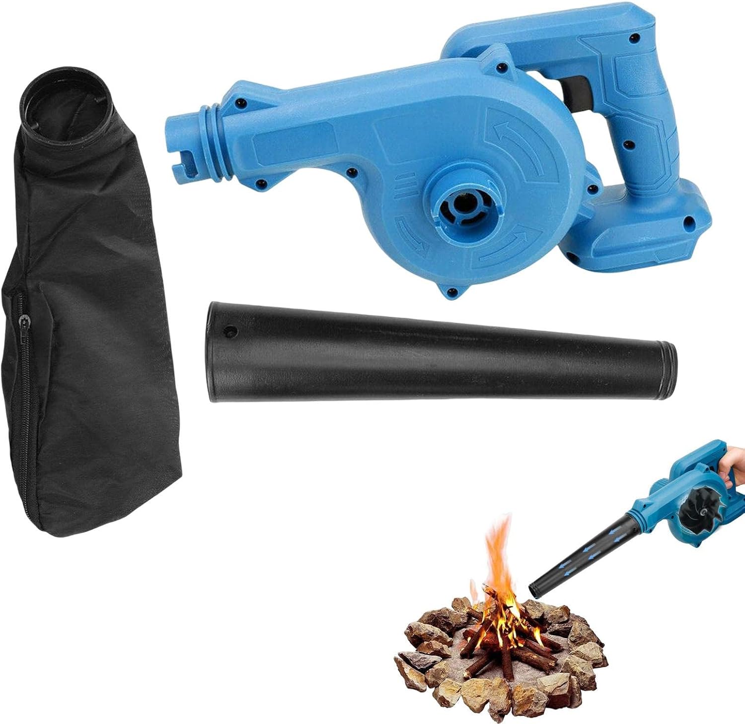 Cordless Leaf Blower, 2 in 1 Small Leaf Blower Vacuum