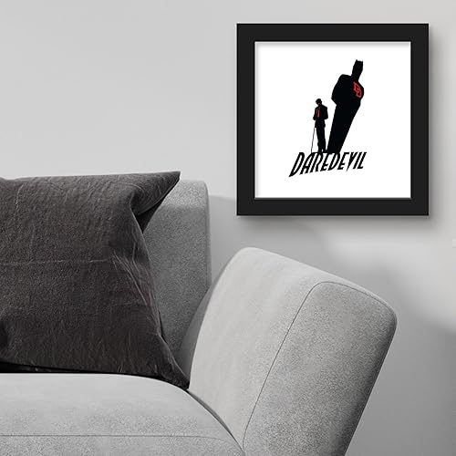 Miniatura 3 de Trends International Gallery Pops Marvel Comics Daredevil - Lienzo decorativo para pared, diseño de Matthew Murdoch Devil Duality, 12.00 x 12.00