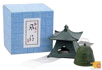 Amazon.co.jp: 風鈴 高岡鋳物 角型灯篭 小 : DIY・工具・ガーデン