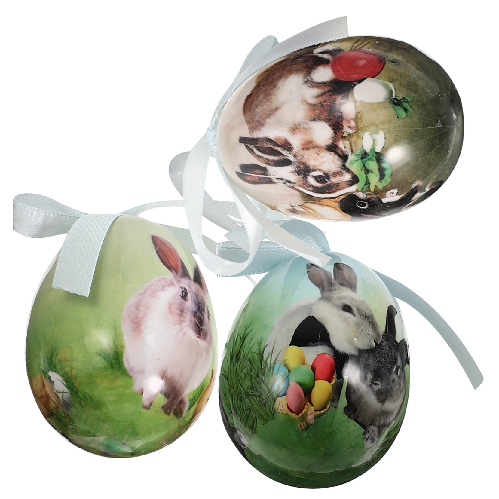 PRETYZOOM 15stücke Bunte Ostereier Hängedekorationen Festliche Eier Ornamente Für Haus Und Garten Für Ostern Und Frühlingsfeiern Kreative Und Fensterdekoration