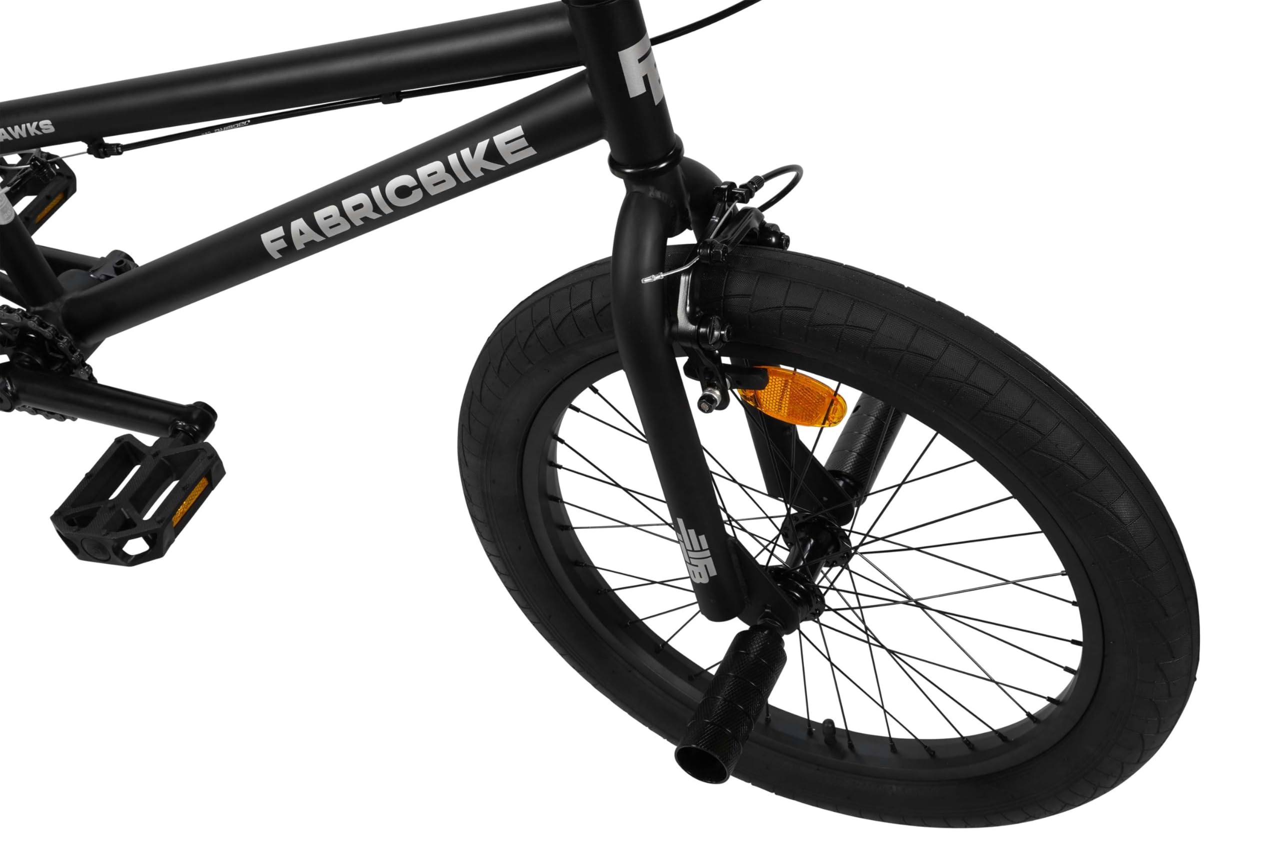 FabricBike Hawks - Bicicleta BMX 20 Pulgadas, Bicicleta Ligera Freestyle para niños de 6 a 13 años, Rotor 360 Grados, 3 Colores Disponibles.