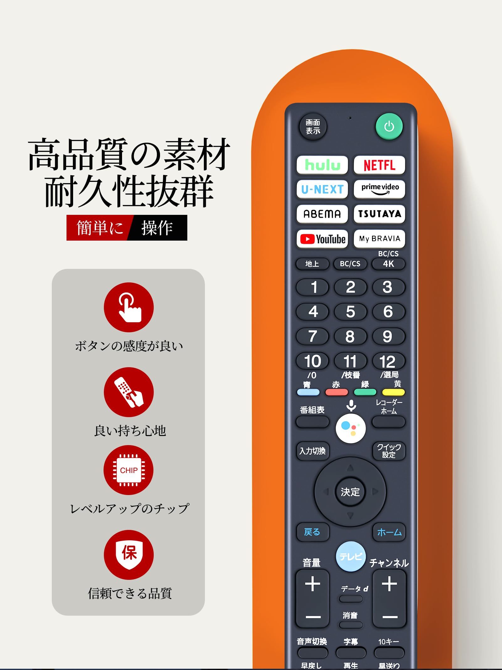 Amazon | AHTHA テレビリモコン RMF-TX431J for SONY ソニー テレビ