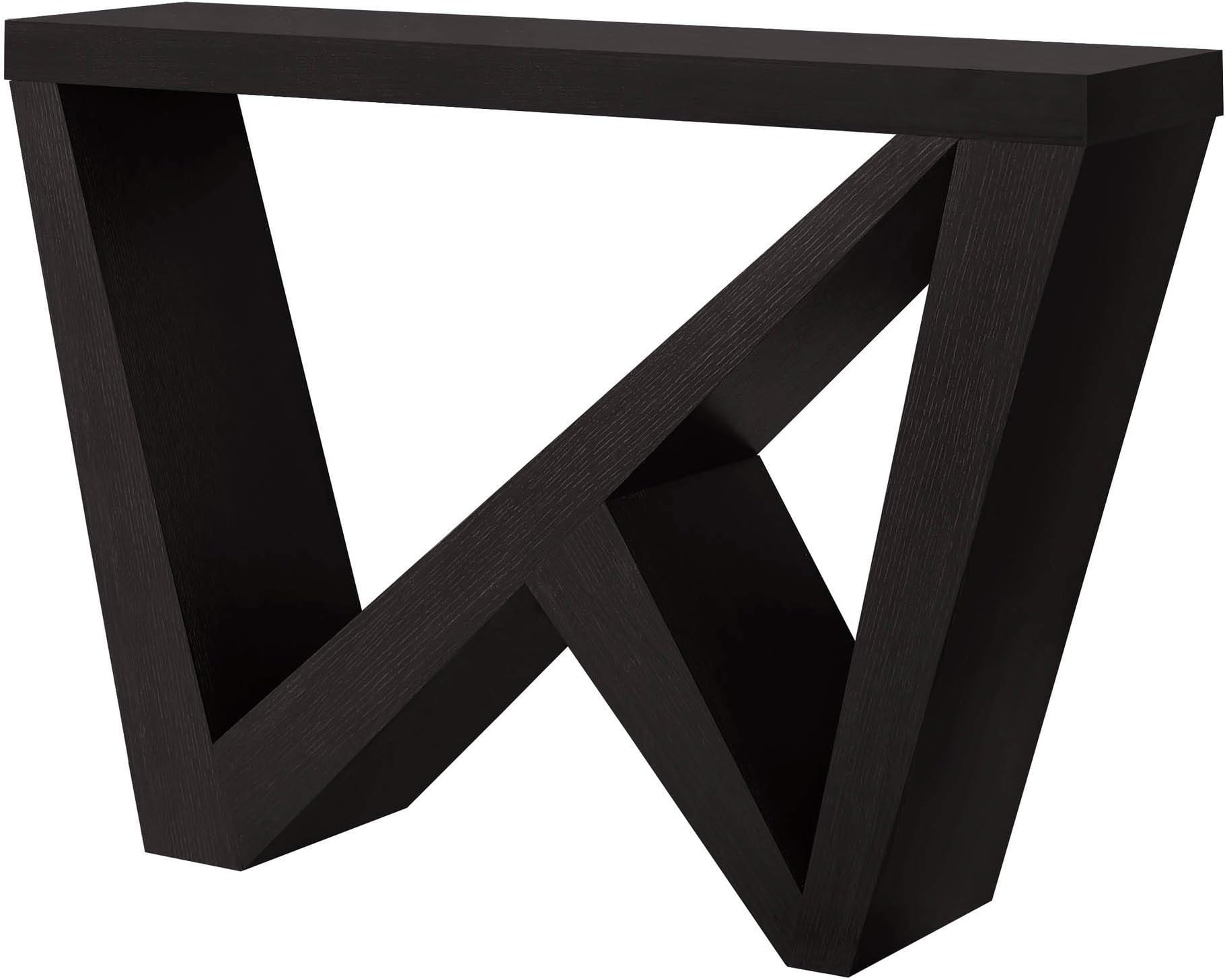 Monarch Specialties Cappuccino Hall Console Accent Table, 48", Brown