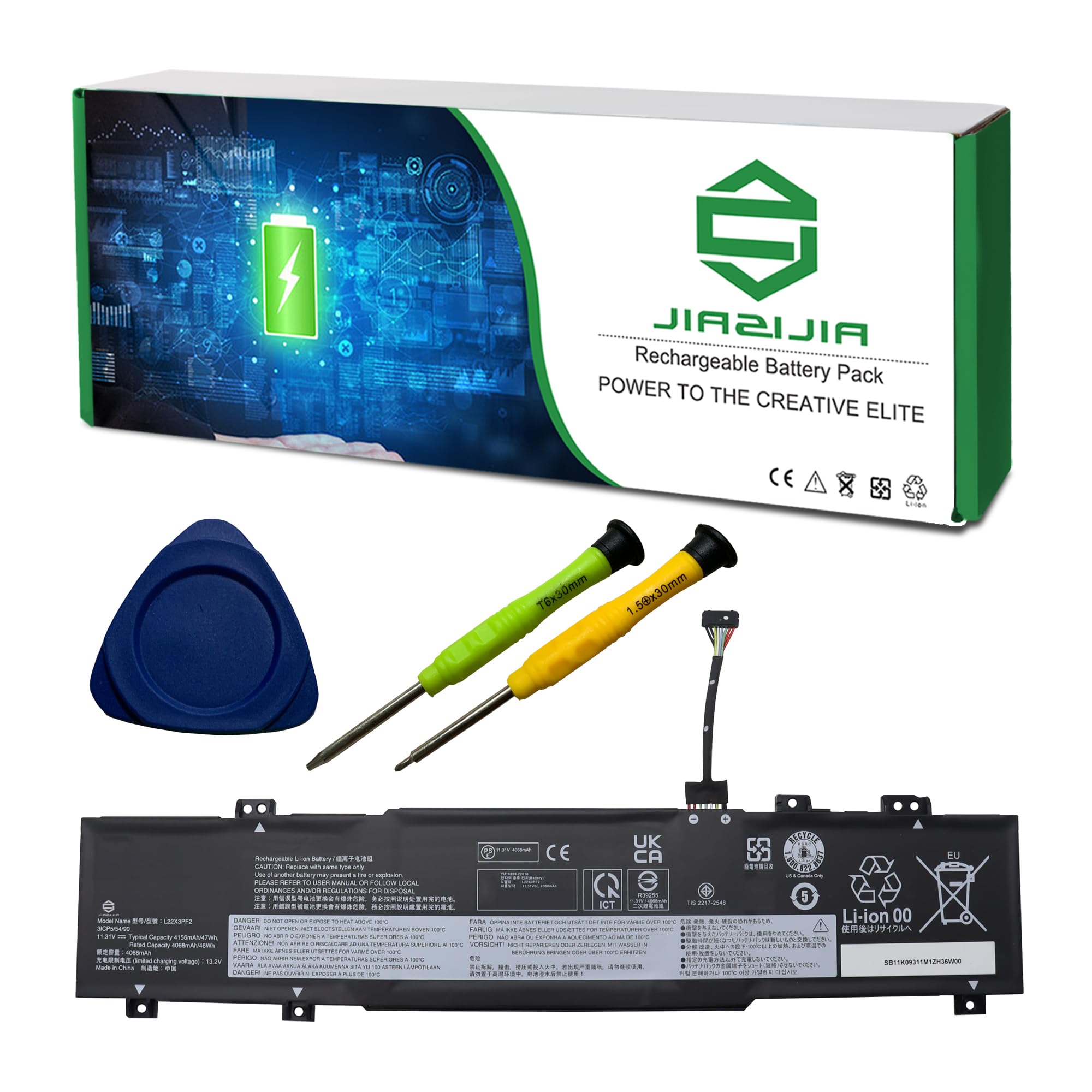 Amazon.com: JIAZIJIA L22X3PF2 Laptop Battery Replacement for