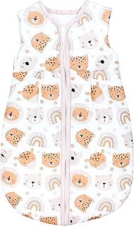 TupTam Baby Schlafsack 2.5 TOG – Warmer Winter Schlafsack Baby, OEKO-TEX, Ärmellos, Atmungsaktive Baumwolle