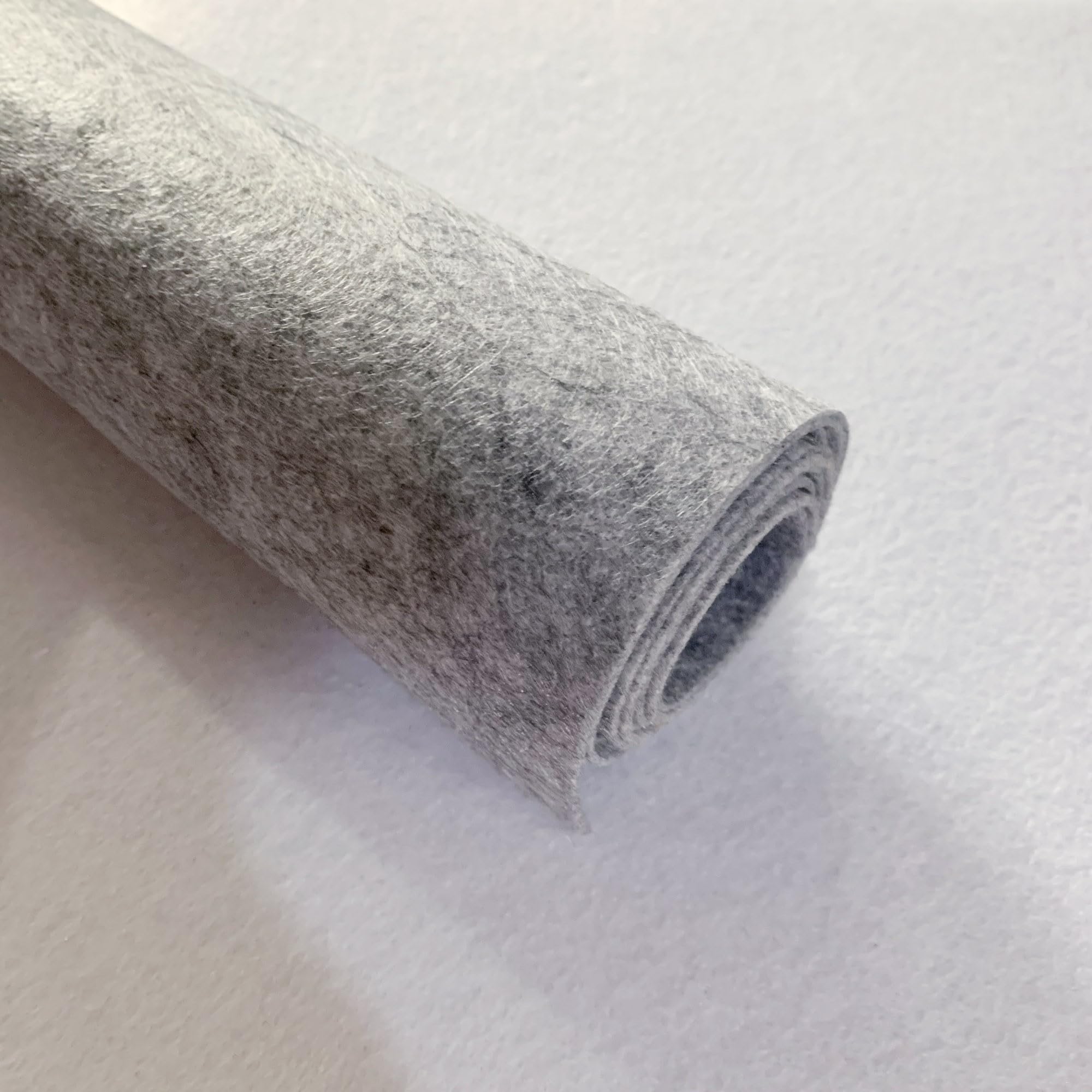 JINDAOSH Multiple Thicknesses Felt Fabric Felt Sheets Non-Woven Acrylic Craft Felt Fabric For DIY Crafts Patchwork School Sewing Festivals Party Decoration(Size:3mm,Color:light gray)