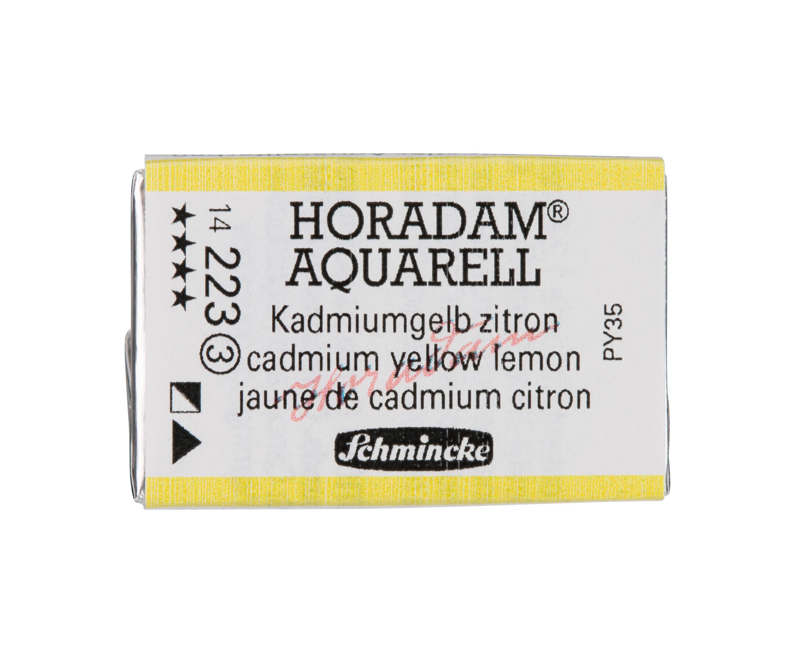 Schmincke - Horadam® Aquarell - Cornici Per Finestre Per Artisti, 224 Cadmio Grigio Chiaro, 14 224 043, 1/1 Godet-image