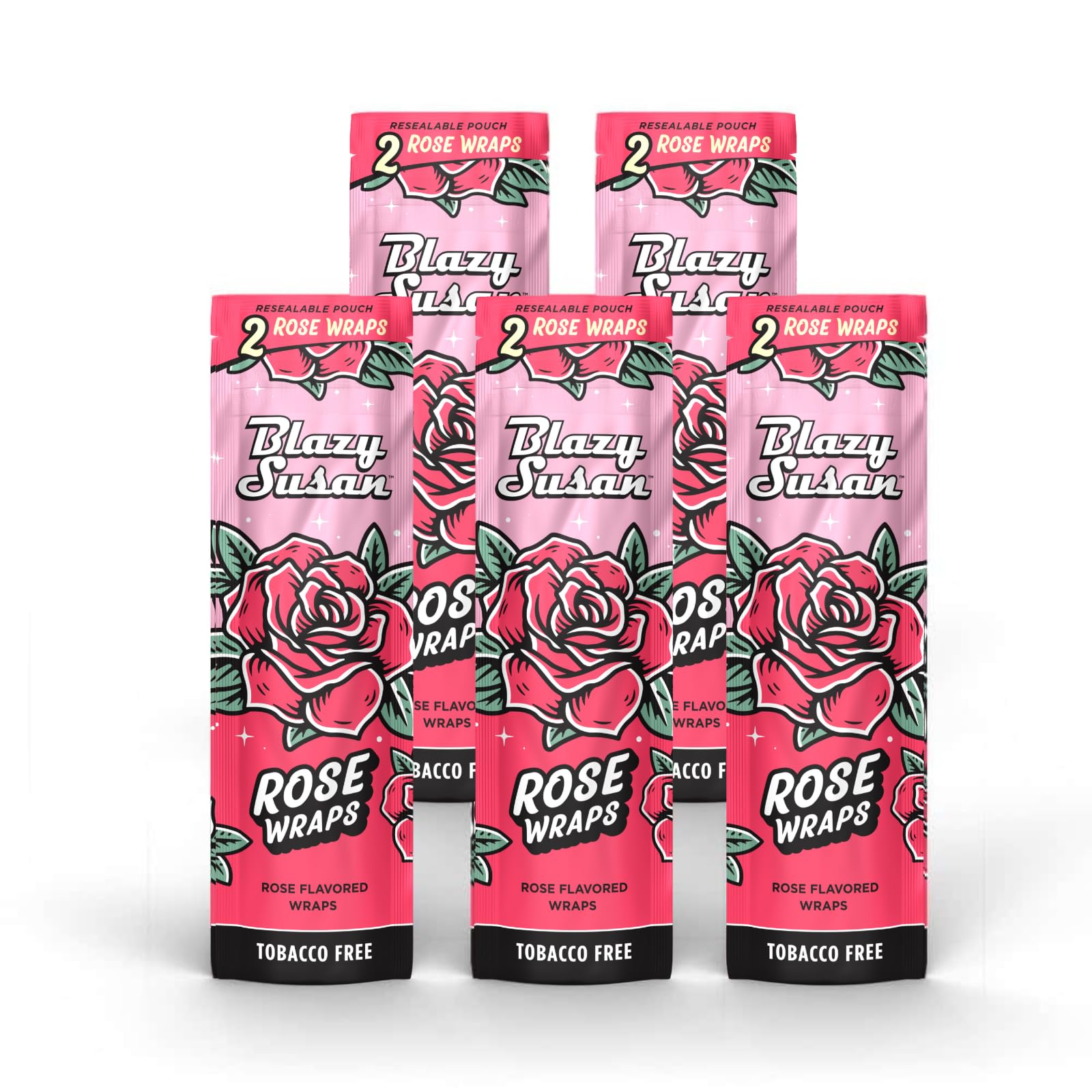 Blazy Susan ROSE WRAPS 5 PACK