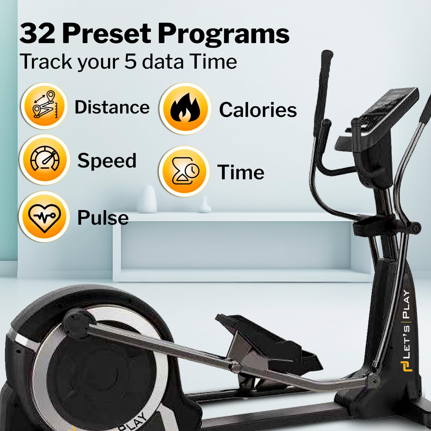 Toninglets Play Coaster Commercial Upright Elliptical Cross