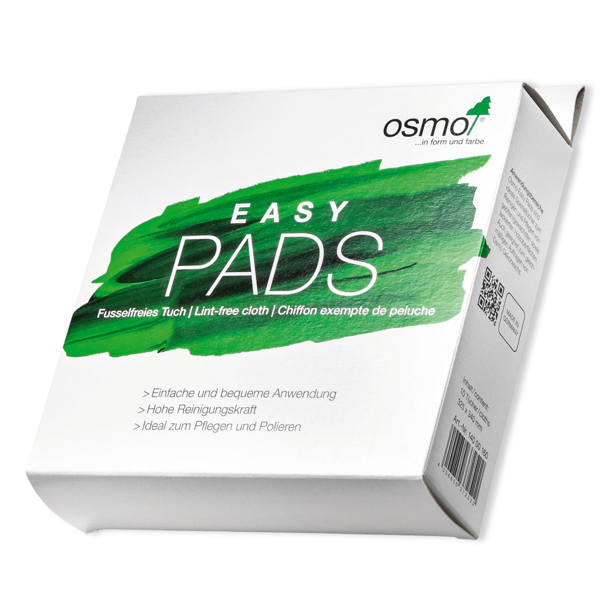 Osmo Easy Pads - Pack of 10 - for Applying Wood Oils & Cleaning Wood