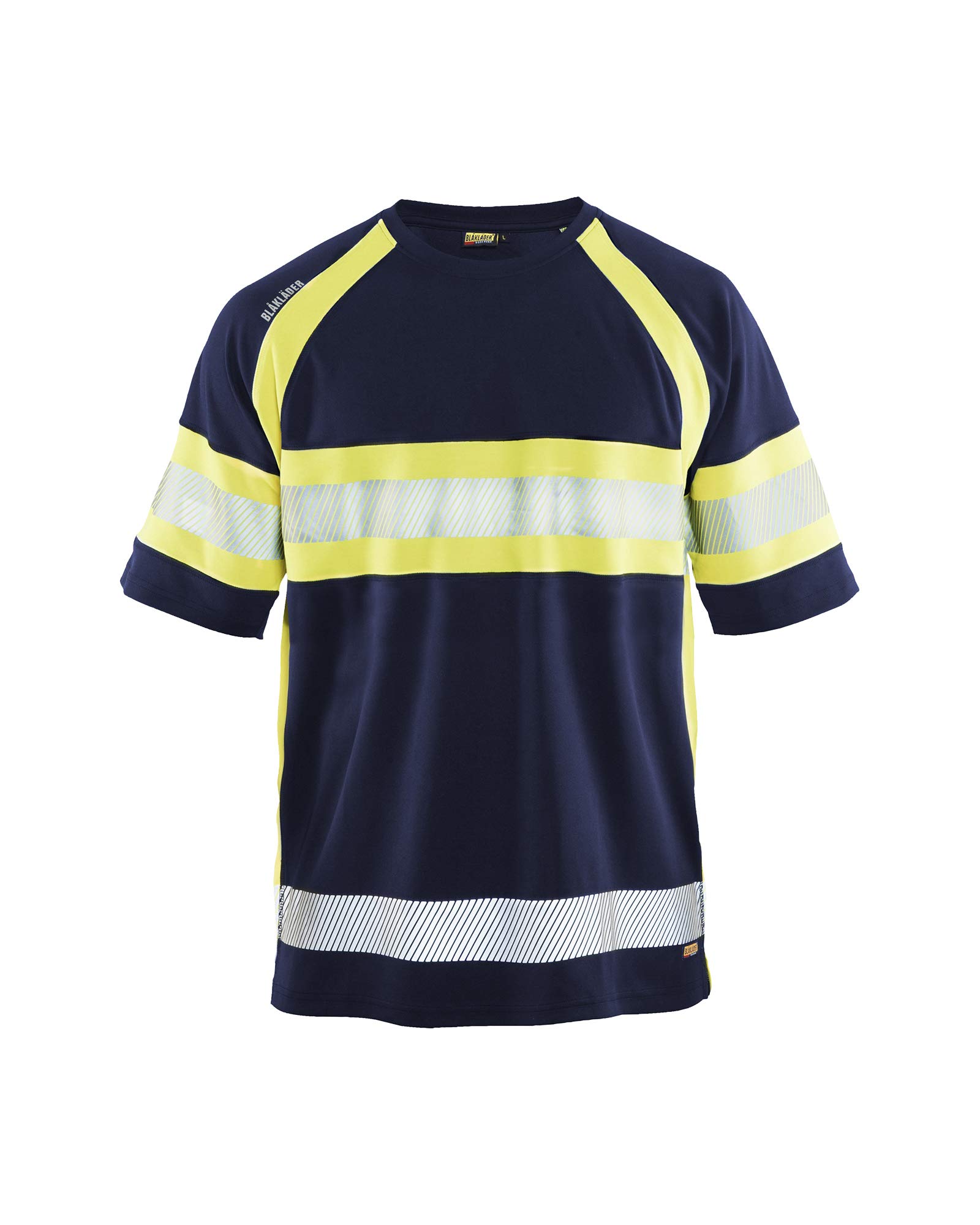 BLÅKLÄDER Hi Vis UV t-shirt Men XL Navy blue/Yellow
