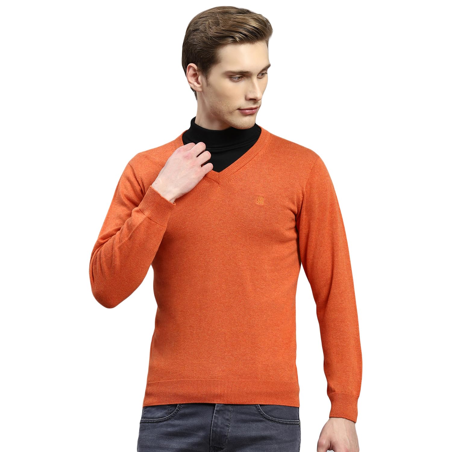 monte carlo Solid Men Sweater-picture-30