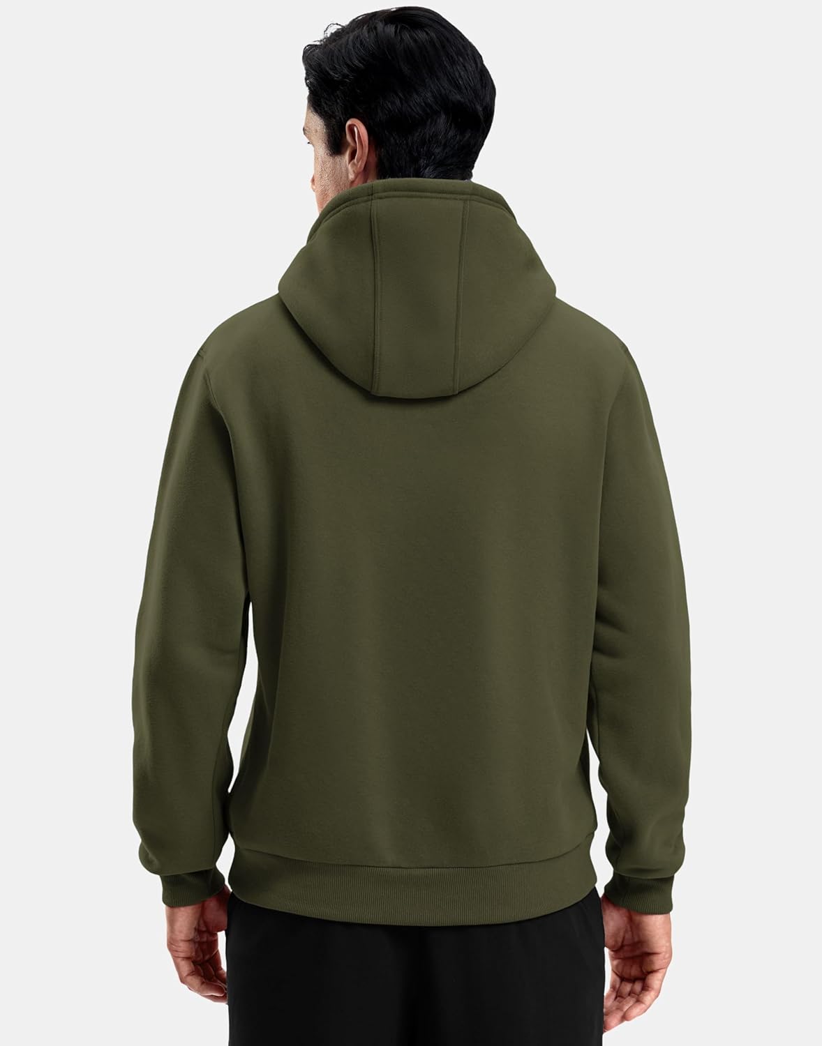 G Gradual Men's Fleece Hoodies Pullover Soft Warm Athletic Workout Gym Hooded Sweatshirt for Men with Pockets