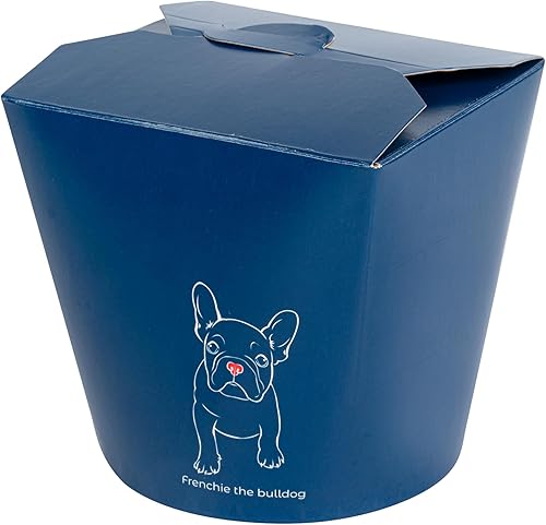 Miniatura 10 de Restaurantware Bio Tek - Recipientes de alimentos de 4 x 3.4 x 3.7 pulgadas, 200 cajas de fideos duraderas, papel kraft sostenible desechable, cajas