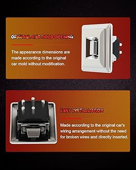 Amazon.com: cciyu Power Window Switch ‎20043940 Front Passengers