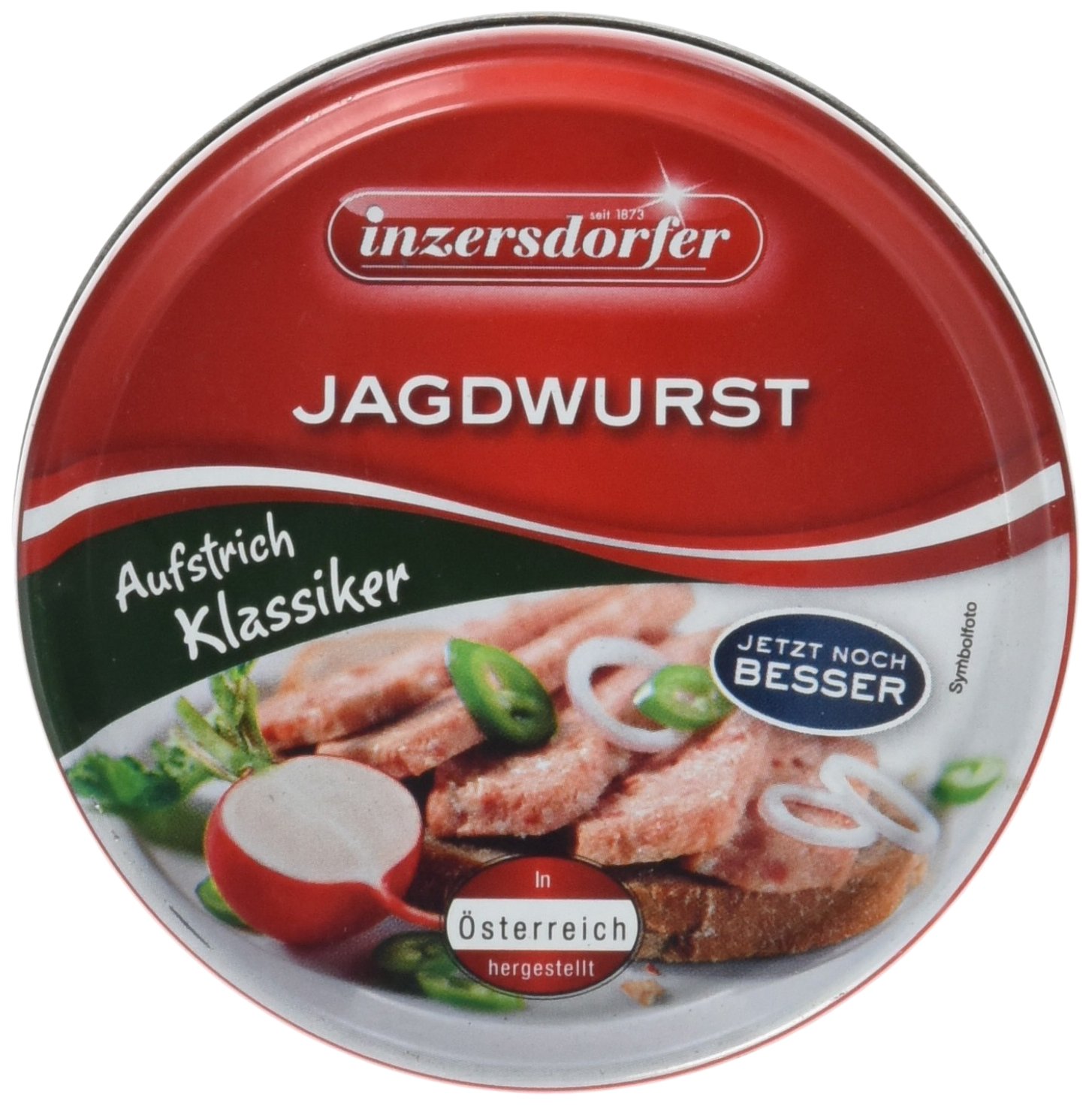 Inzersdorfer Jagdwurst, 24er Pack (24 x 125 g)